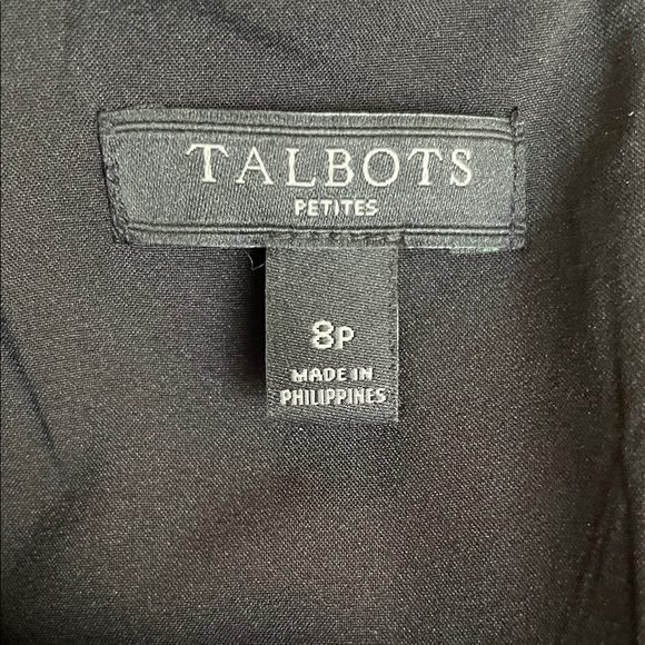 Like New Talbots Black and White Houndstooth Dress - Picture 6 of 7